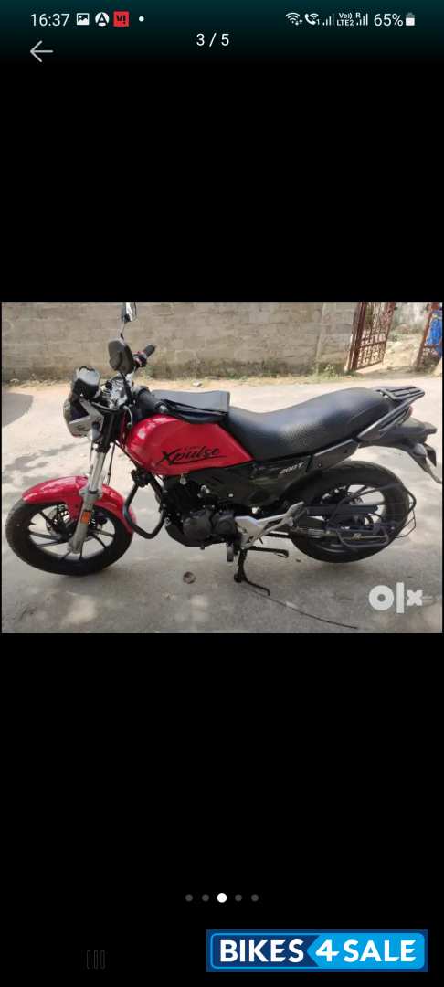 Red With Black Hero XPulse 200T