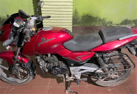 Red Bajaj Pulsar 180