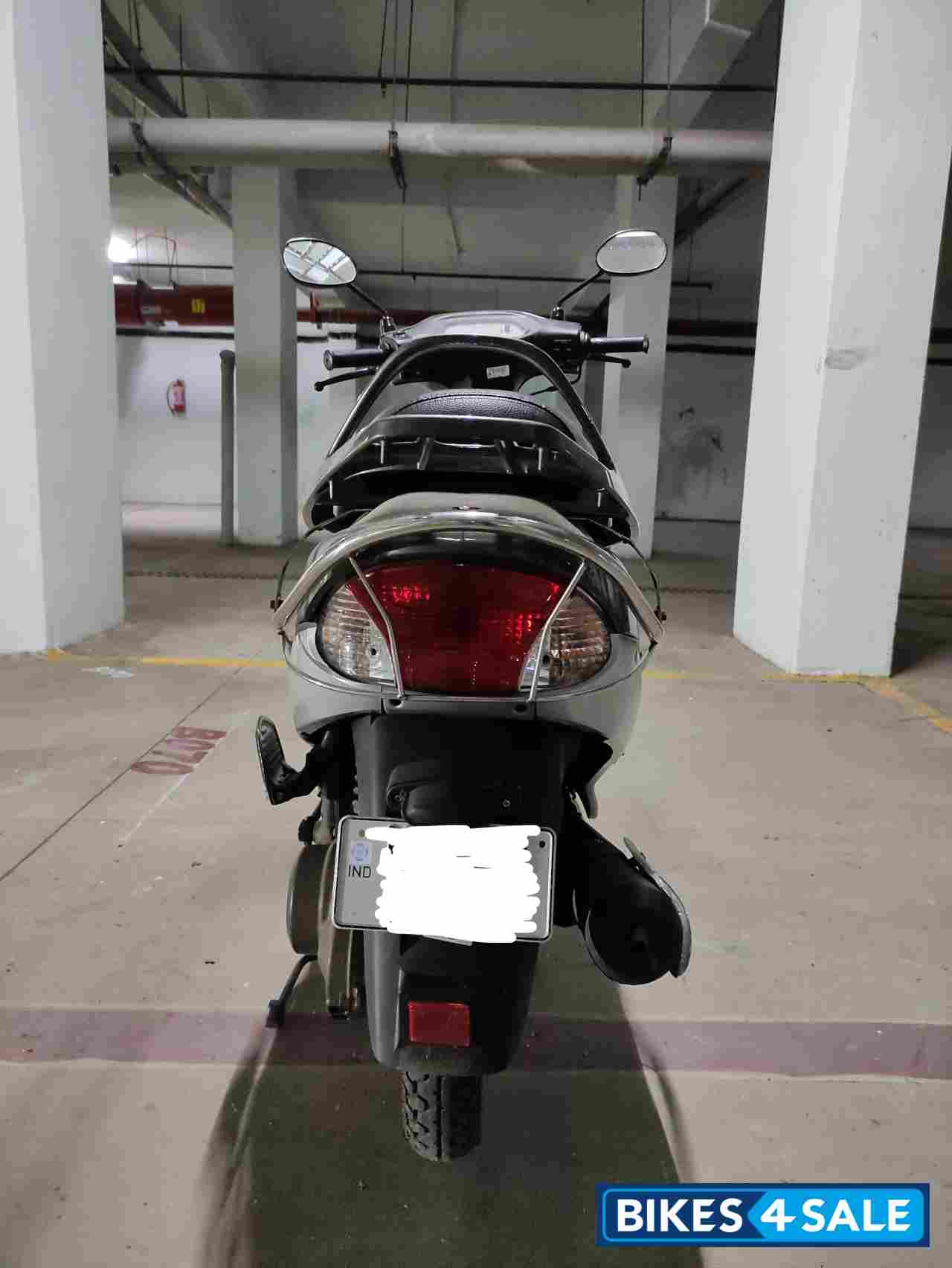 Top Frost Black TVS Scooty Pep Plus BS6
