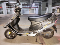 Top Frost Black TVS Scooty Pep Plus BS6
