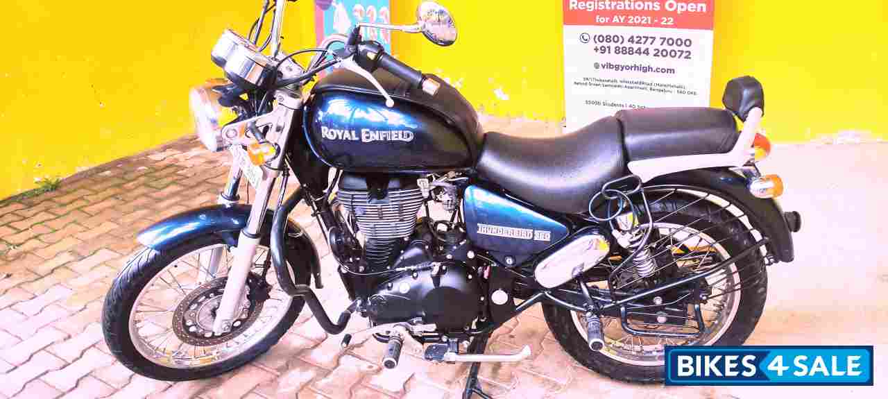 Marine Blue Royal Enfield Thunderbird 350
