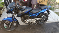 Blue Black Bajaj Pulsar 180 DTSi