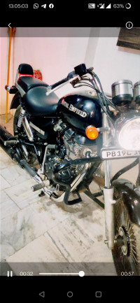 Black Royal Enfield Thunderbird 500