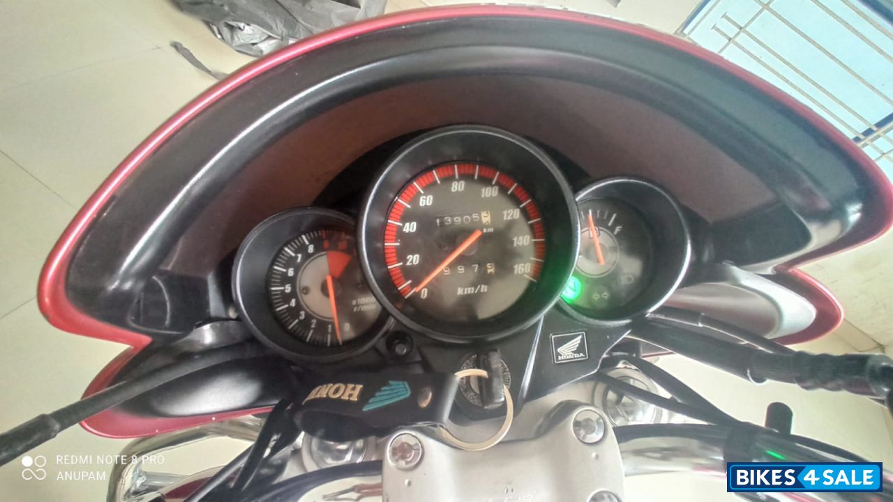 Red Honda CB Unicorn