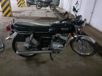 Black Yamaha RX 100