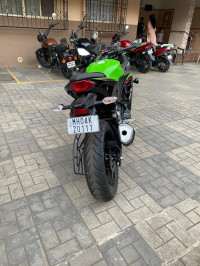 Green Kawasaki Ninja 300 BS6