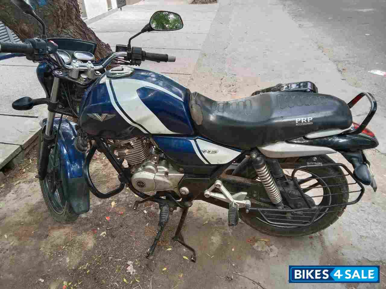 Blue White Bajaj V15