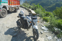 White And Gray Yamaha FZ FI V2