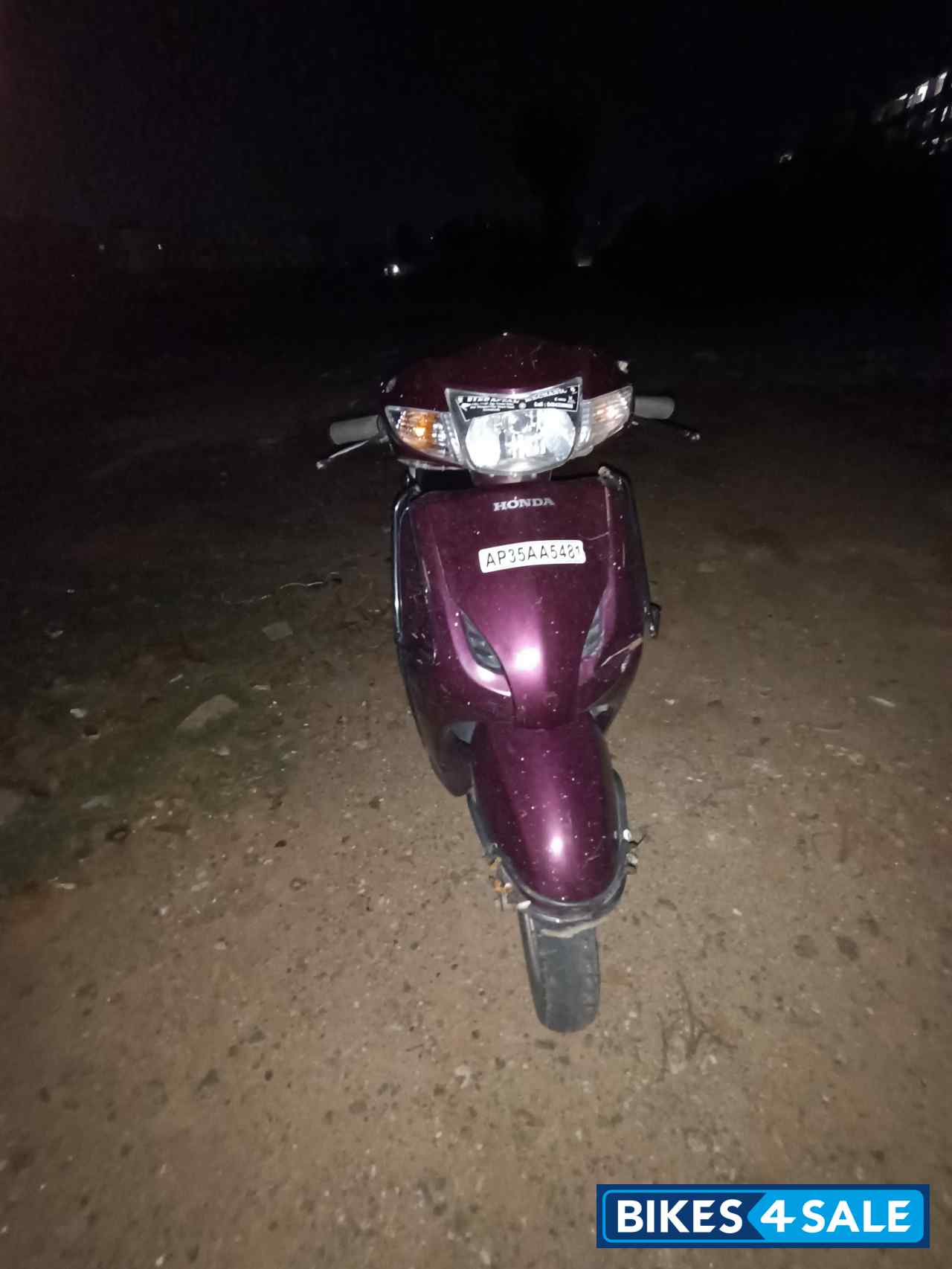 Purple Honda Activa 125