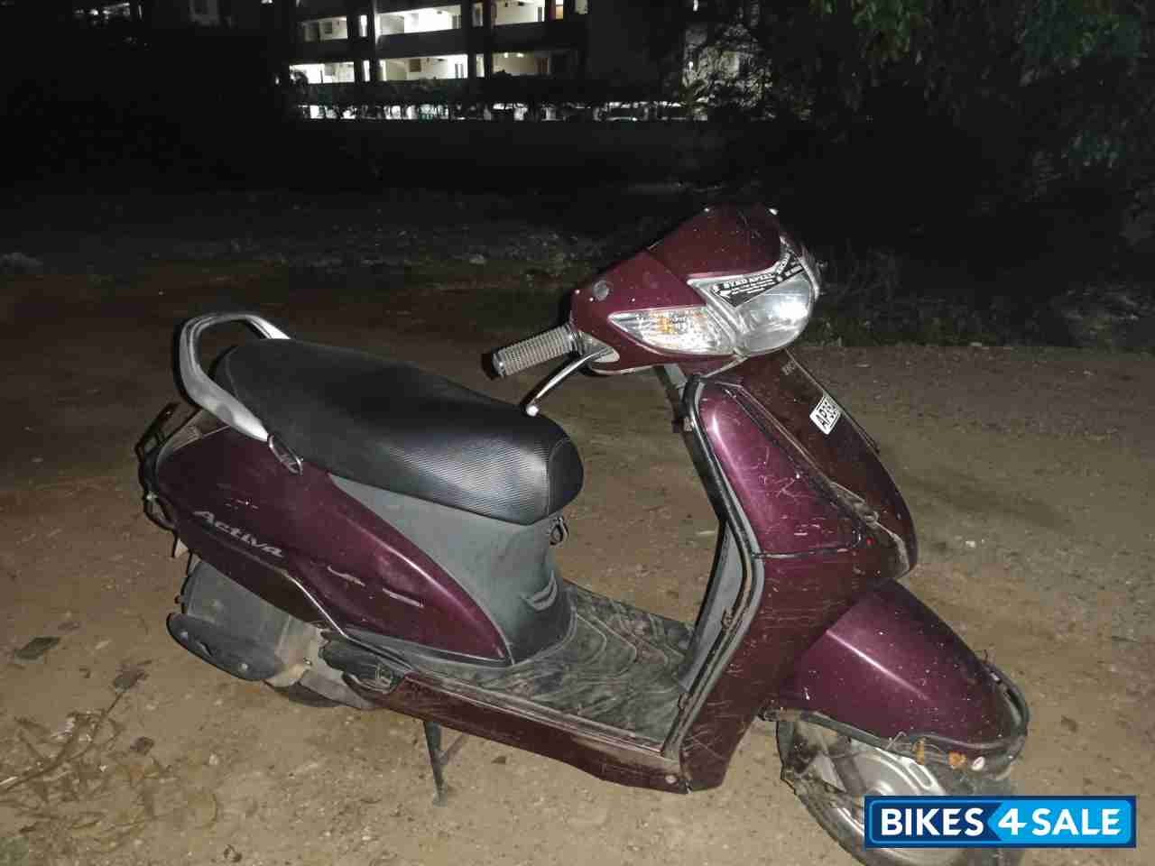 Purple Honda Activa 125