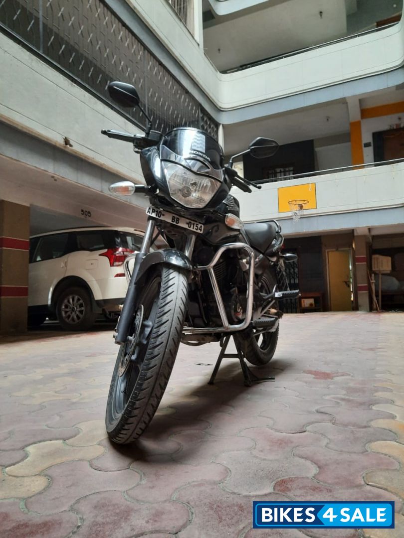 Black Honda CB Unicorn