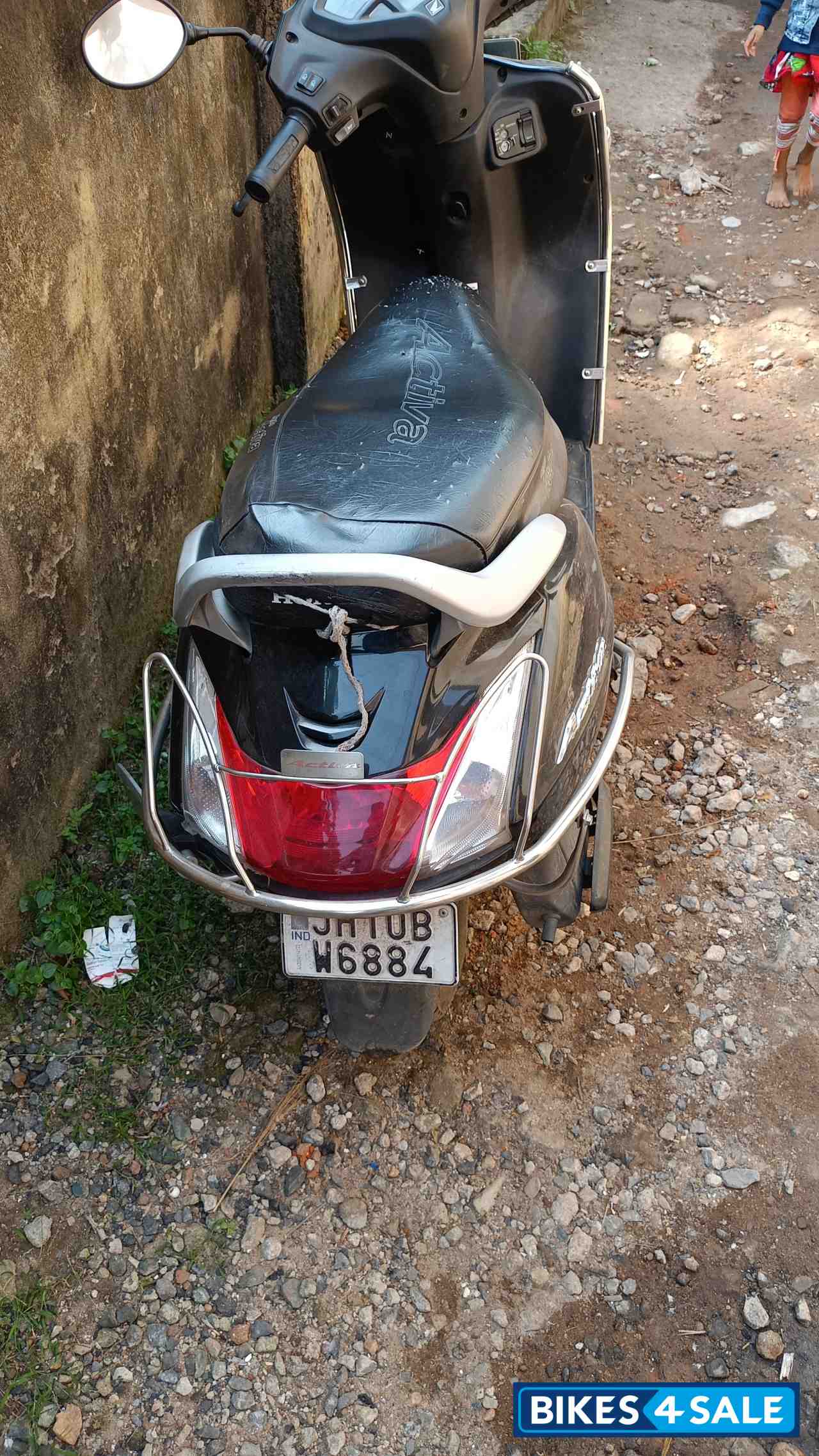Black Honda Activa 5G