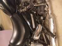 Black Royal Enfield Thunderbird 500