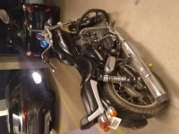 Black Royal Enfield Thunderbird 500