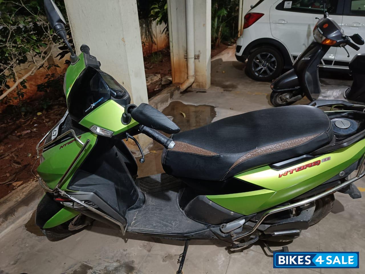 Green TVS NTORQ 125