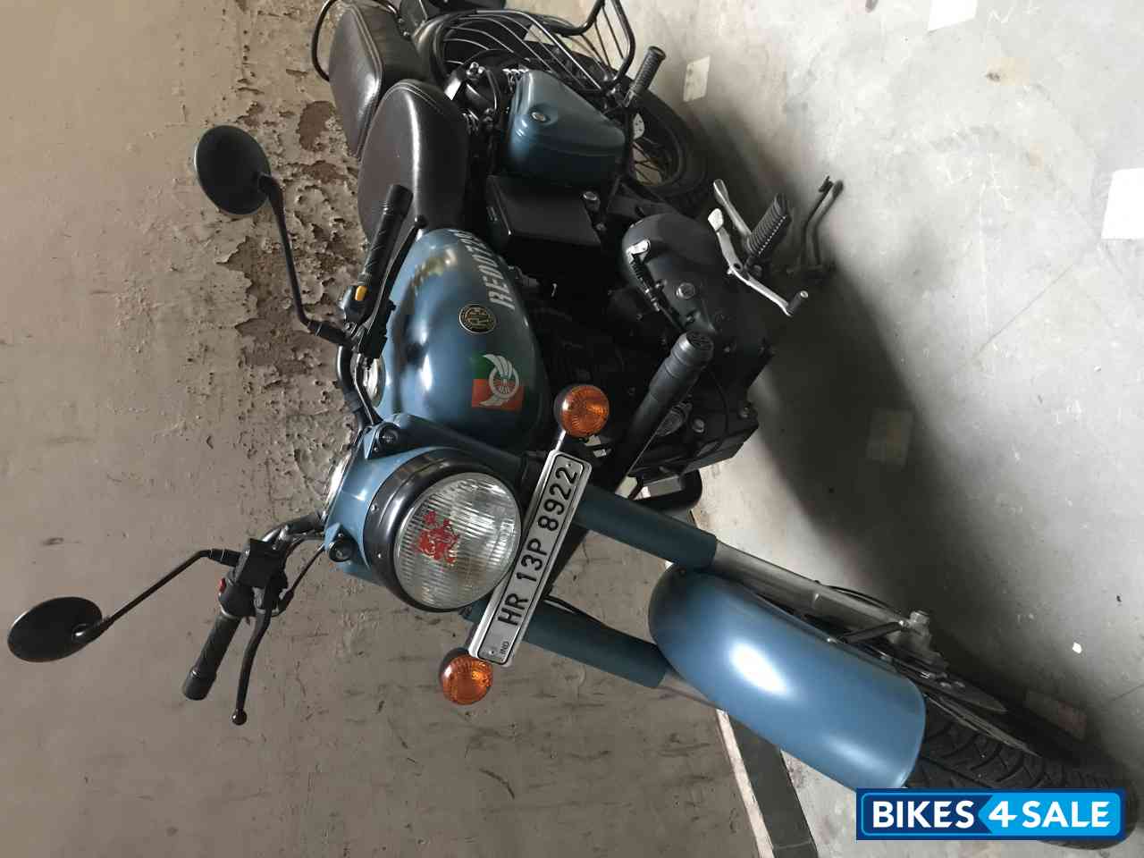 Air Borne Blue Royal Enfield Classic Signals Airborne Blue