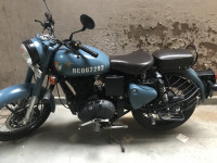 Air Borne Blue Royal Enfield Classic Signals Airborne Blue