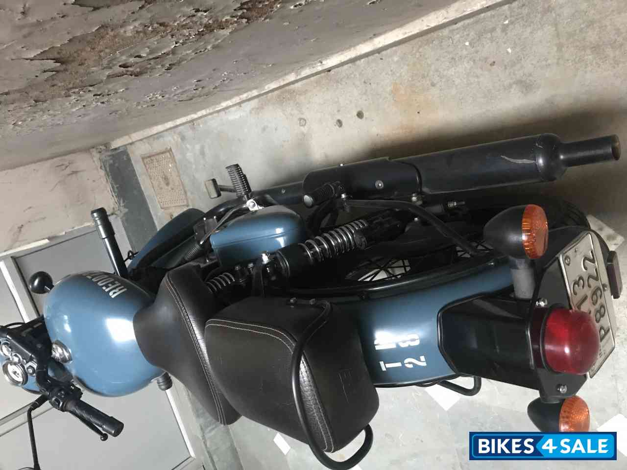 Air Borne Blue Royal Enfield Classic Signals Airborne Blue