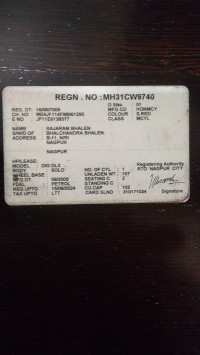 Honda Dio 2009 Model