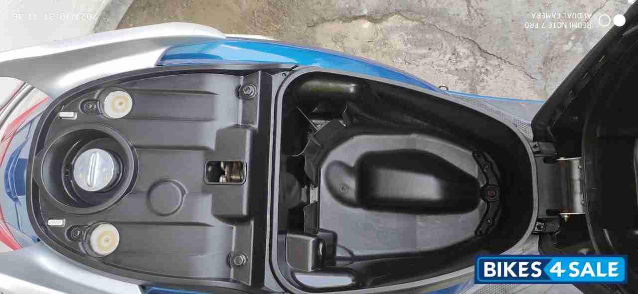 Blue Honda Activa 5G