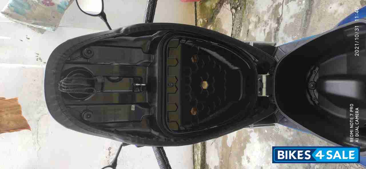 Blue Honda Activa 5G