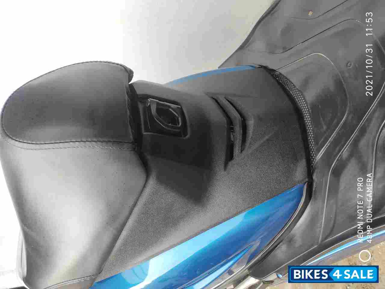 Blue Honda Activa 5G