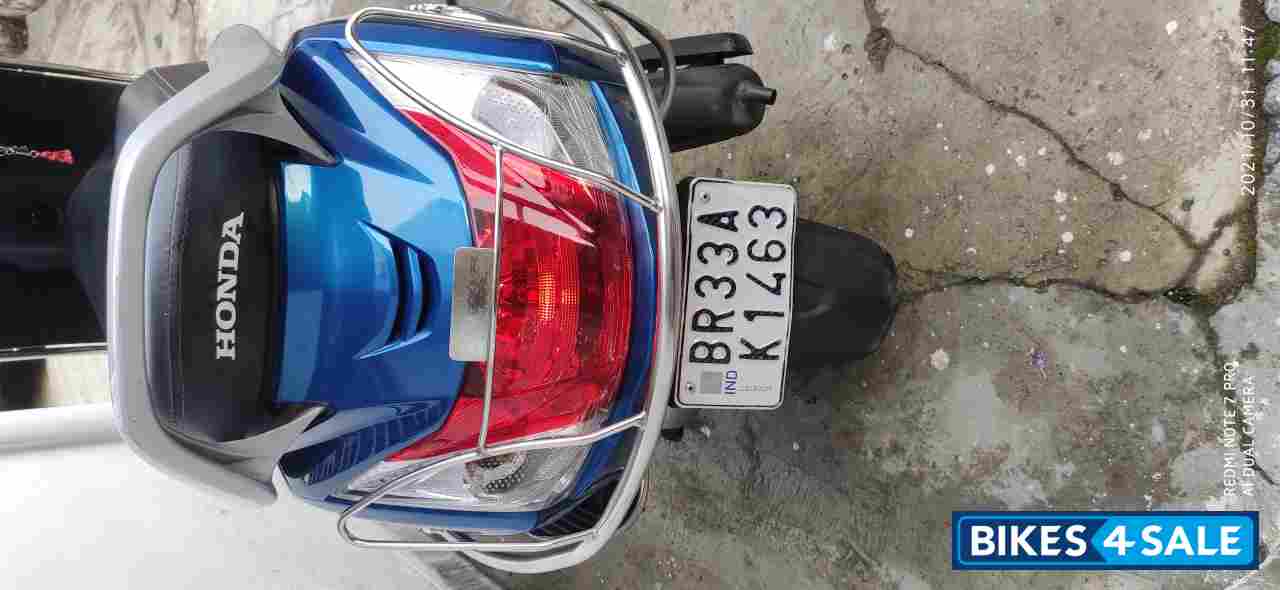 Blue Honda Activa 5G