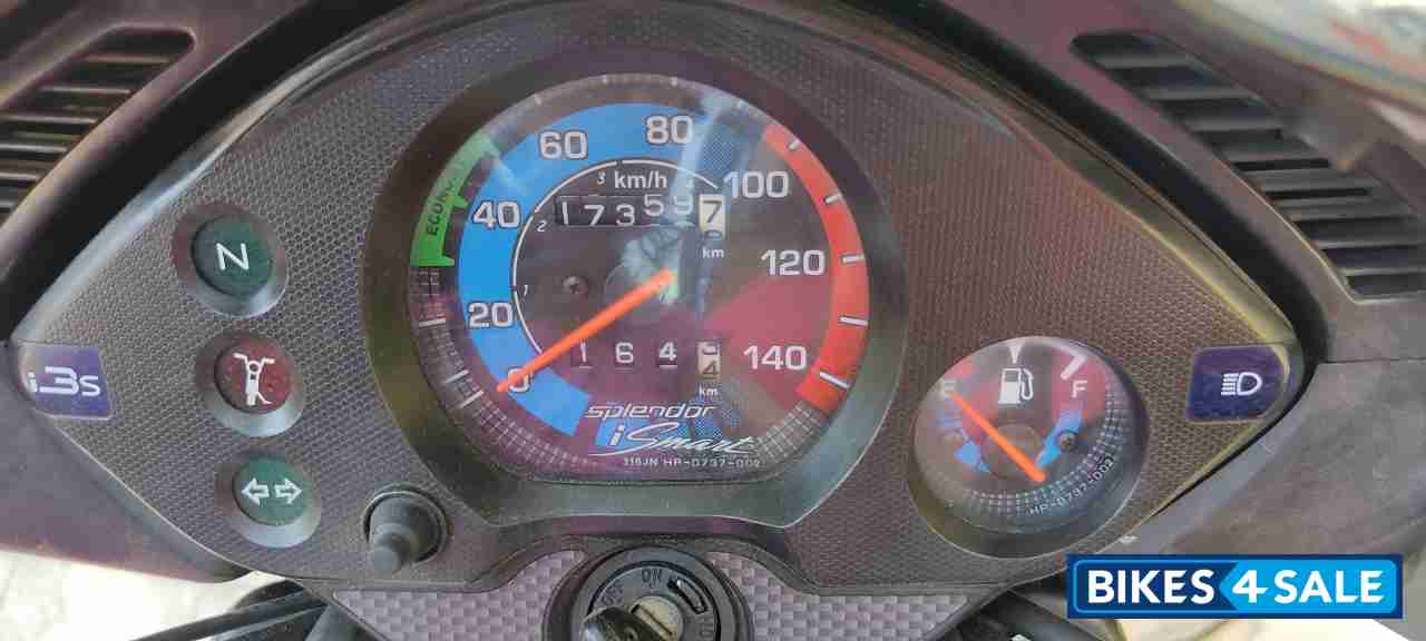 Green And Black Hero Splendor iSmart