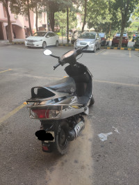 Black TVS Scooty Pep Plus