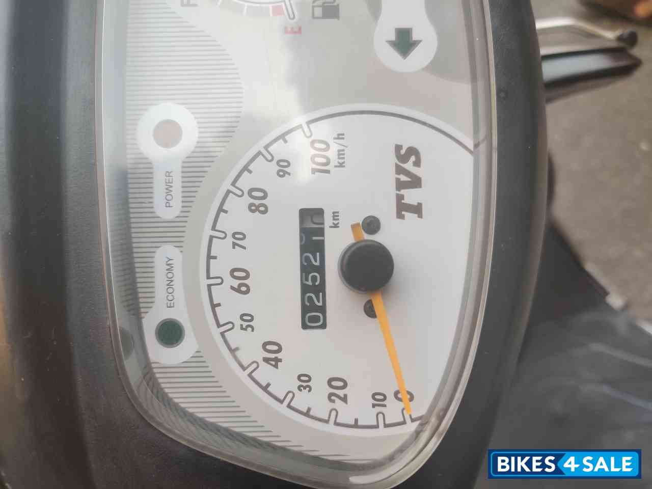 Black TVS Scooty Pep Plus