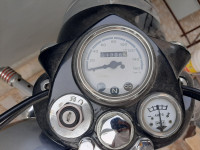 Silver Black Royal Enfield Bullet 350