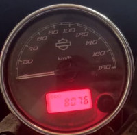 Black Harley Davidson Street 750