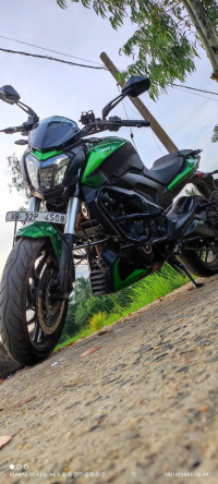 Green Bajaj Dominar 400 ABS BS6