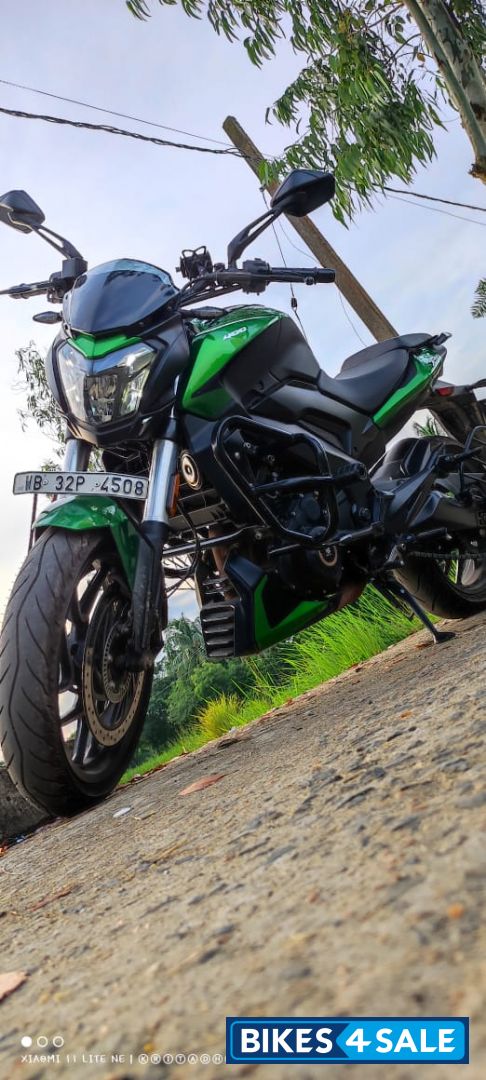 Green Bajaj Dominar 400 ABS BS6