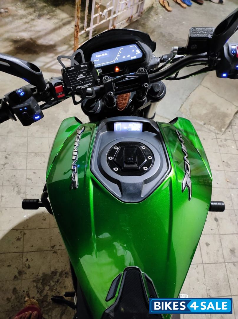 Green Bajaj Dominar 400 ABS BS6