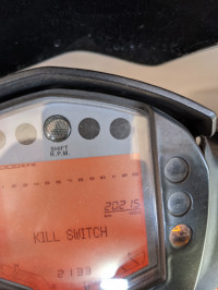 Black And White KTM RC 390