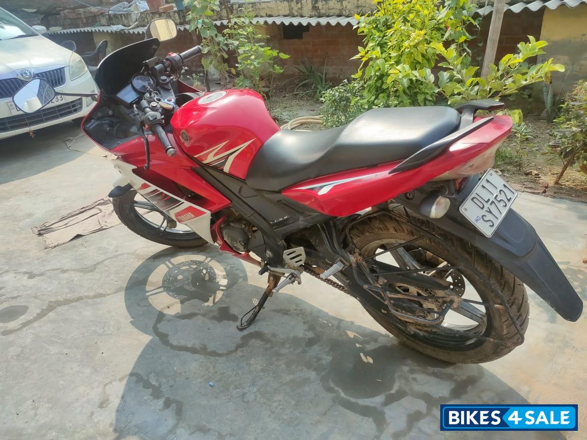 Red Yamaha YZF R15 S