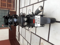 Black Bajaj Pulsar 220F