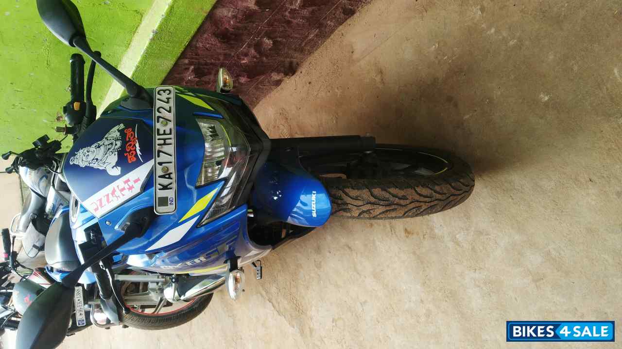 Blue Motogp Suzuki Gixxer SF Moto GP