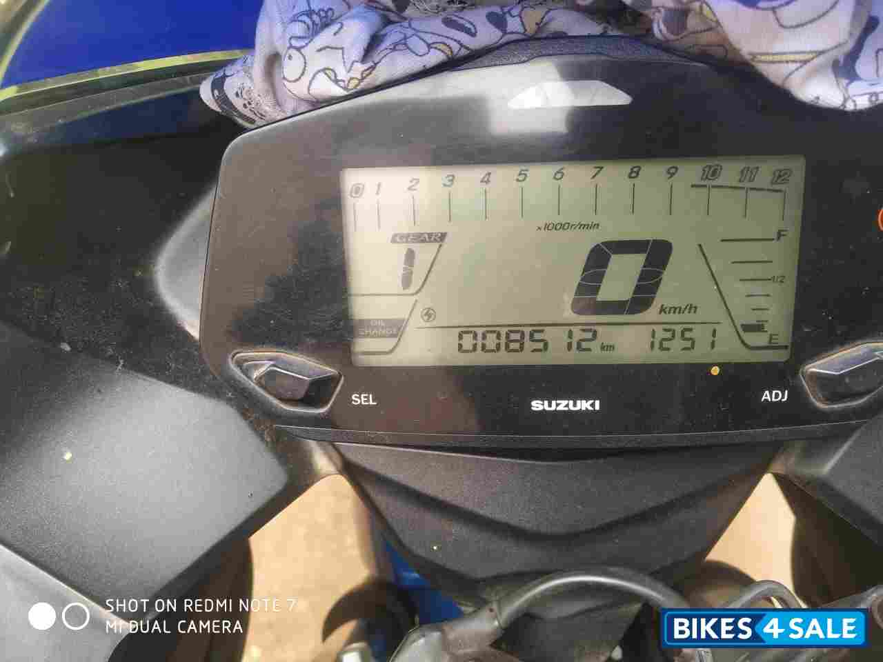 Blue Motogp Suzuki Gixxer SF Moto GP