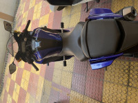 Blue Yamaha YZF R15 V3