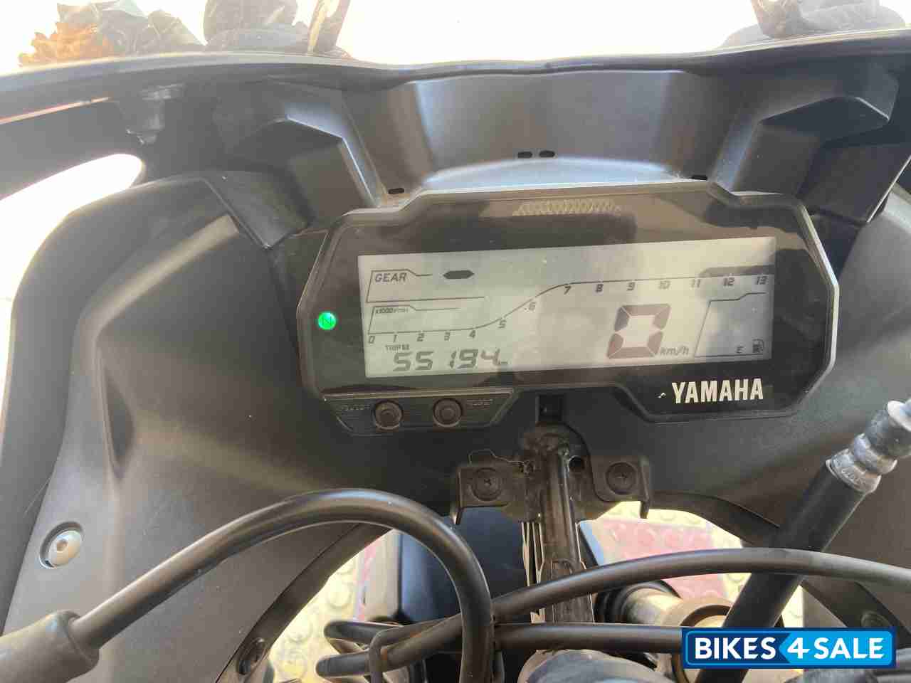 Blue Yamaha YZF R15 V3