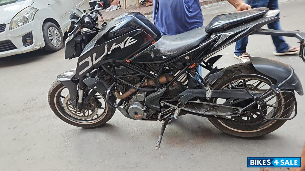 Orange And Black KTM Duke 250