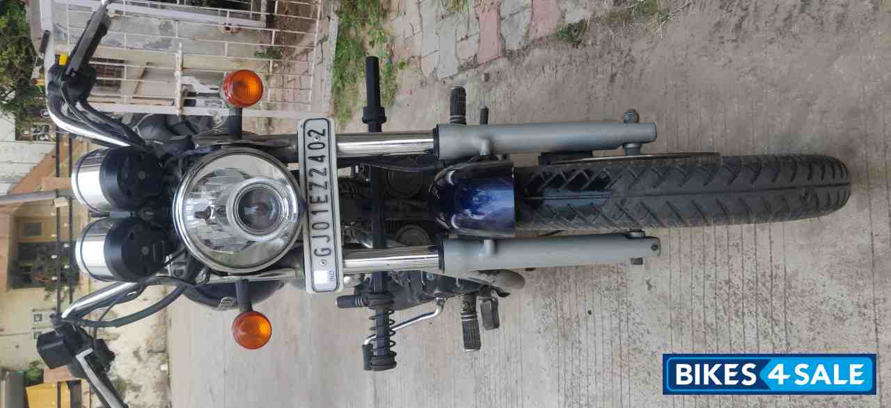 Marine Blue Royal Enfield Thunderbird 350