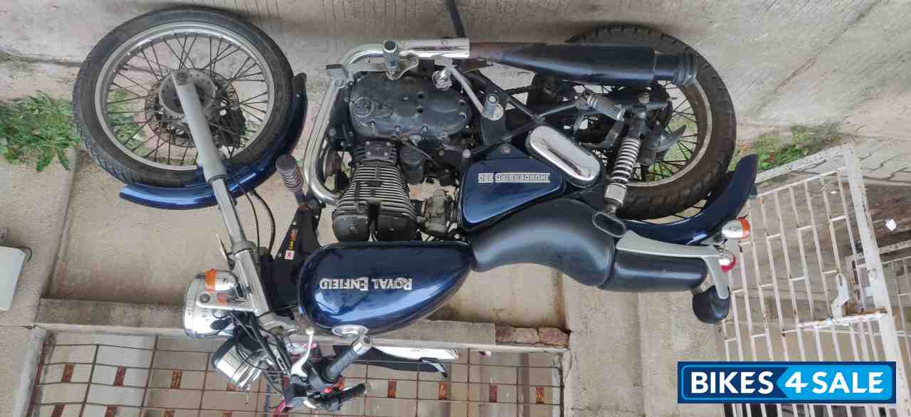 Marine Blue Royal Enfield Thunderbird 350