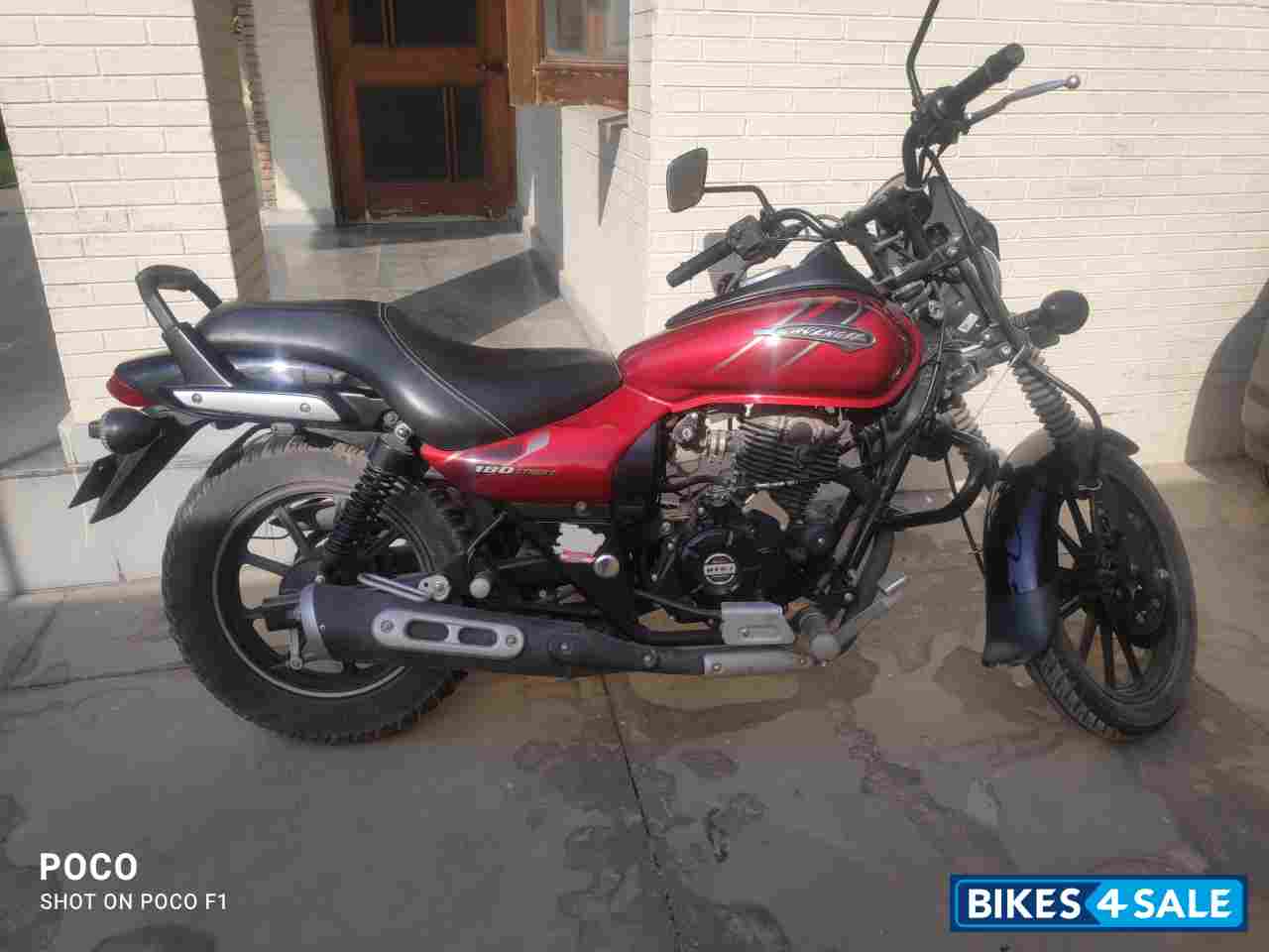 Spicy Red Bajaj Avenger Street 180