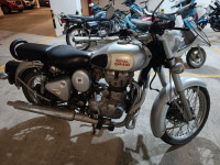 Silver Royal Enfield Classic 350