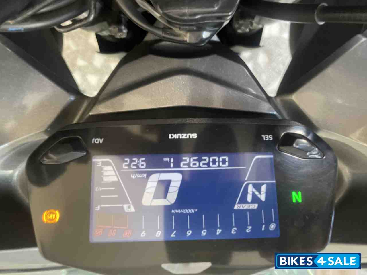 Black Suzuki Gixxer SF 250 Black Suzuki Gixxer SF 250