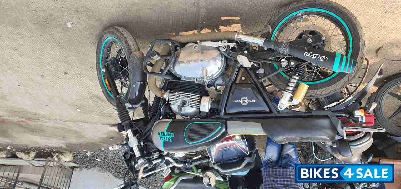 Downtown Drag Grey Royal Enfield Interceptor Downtown Drag Grey