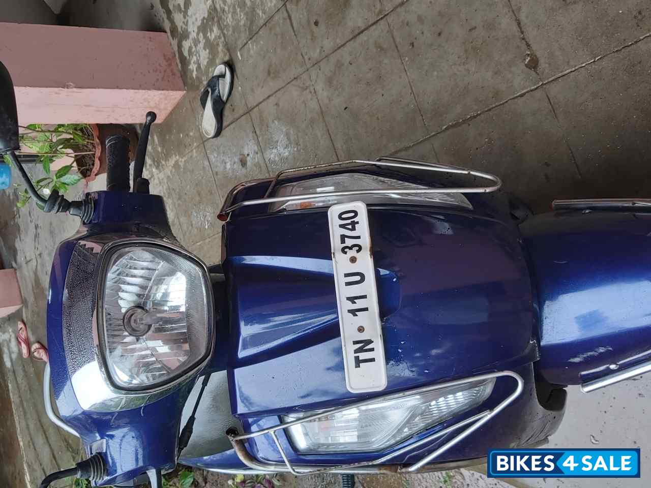 Blue Suzuki Access 125